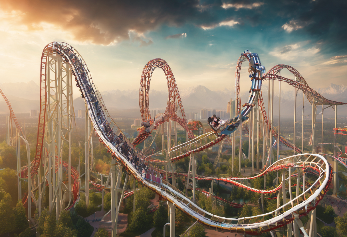 Топ самых захватывающих американских горок в Алматы